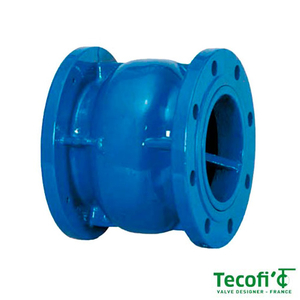 Клапан зворотний фланцевий пружинний Tecofi TecCheck CA4248B-EA Ду 300 Ру 16 (CA4248B-EA0300)