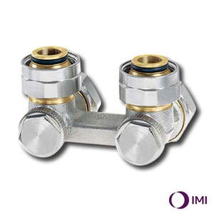 Нижні підключення радіатора G 3/4" х G 3/4" IMI Heimeier Vekotec кутовий (0553-50.000)