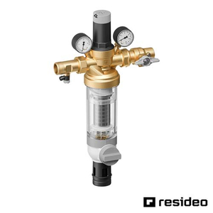 Комбінований фільтр Resideo HS10S-1 1/4LFAA 100 мкм | 30°C (Honeywell HS10S-11/4LFAA)