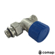 Кран радіаторний прямий Comap AutoSar 1/2" DN15 М30х1.5 (R869404B)